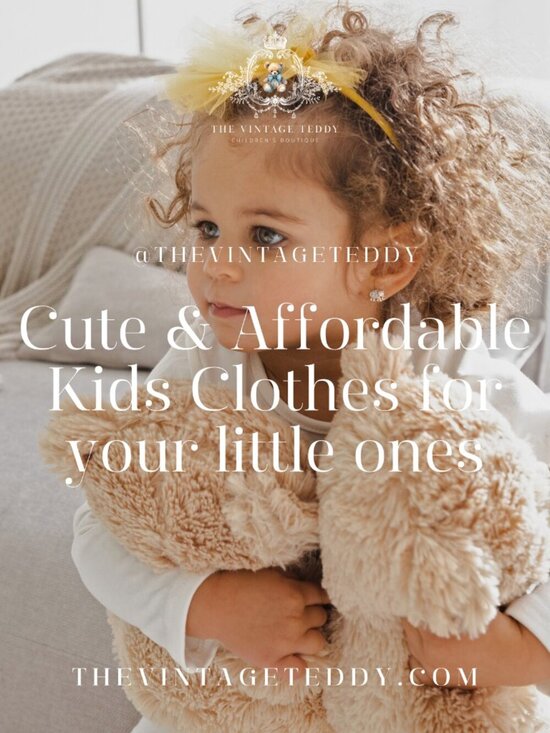 The Vintage Teddy Other - Shop for Cute & Affordable Kids Clothes for Your Little Ones The Vintage Teddy